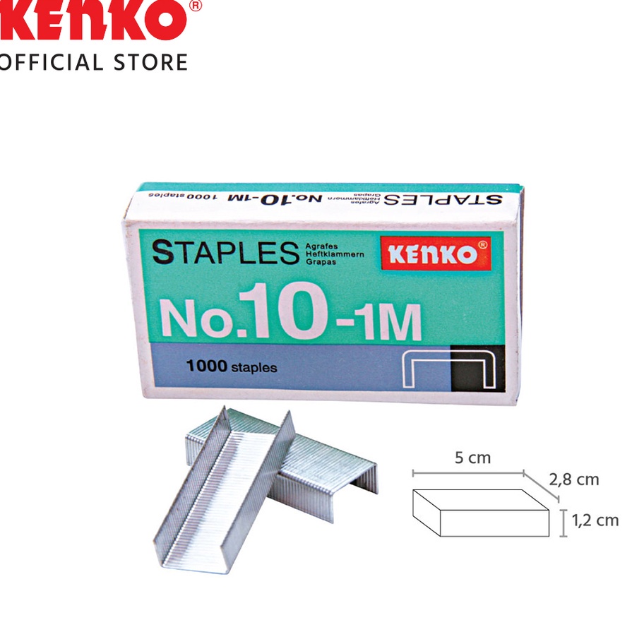 

BIG SALE FASION SOS Isi Staples Kecil KENKO No 1 2 ktk Isi Stapler