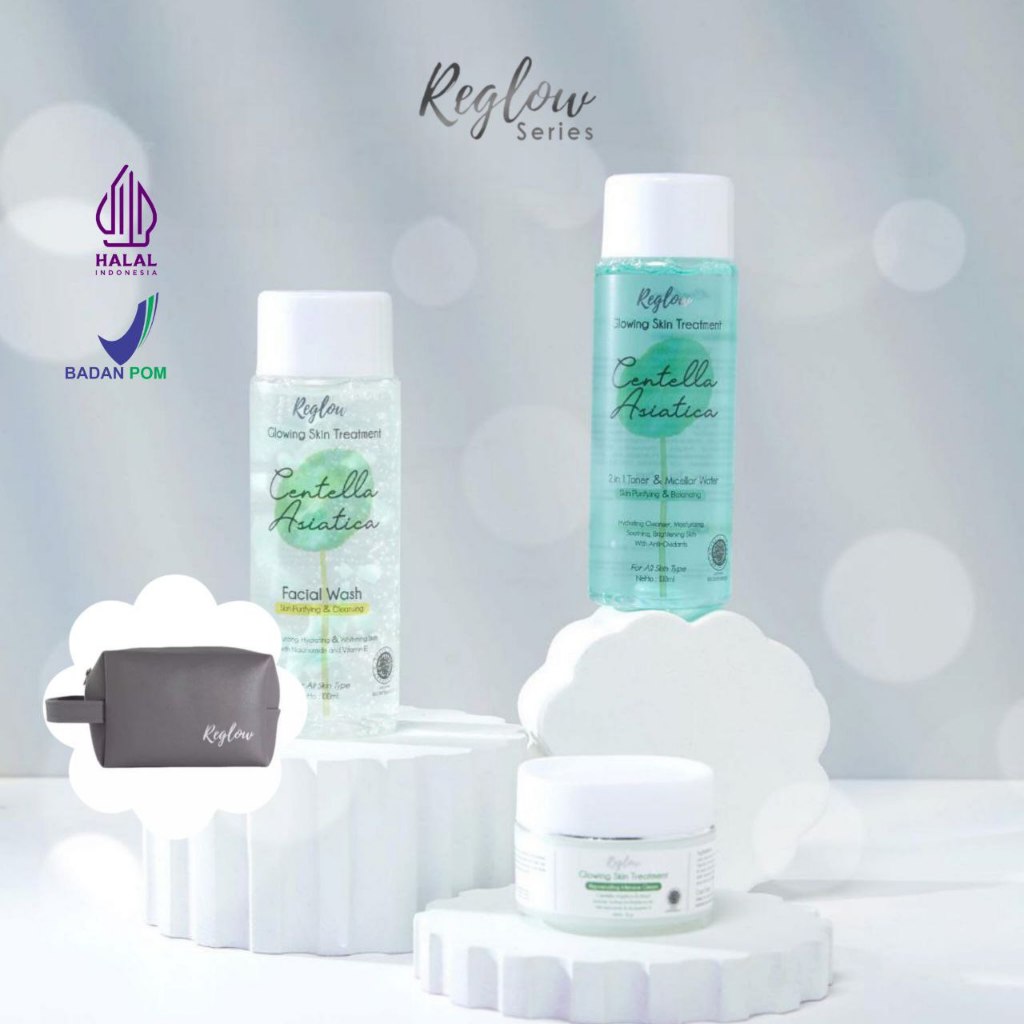 (KEMASAN LAMA) (FREE GIFT) (ORI 100%) Reglow Skincare BPOM Original 100% / Reglow Skincare Ecer