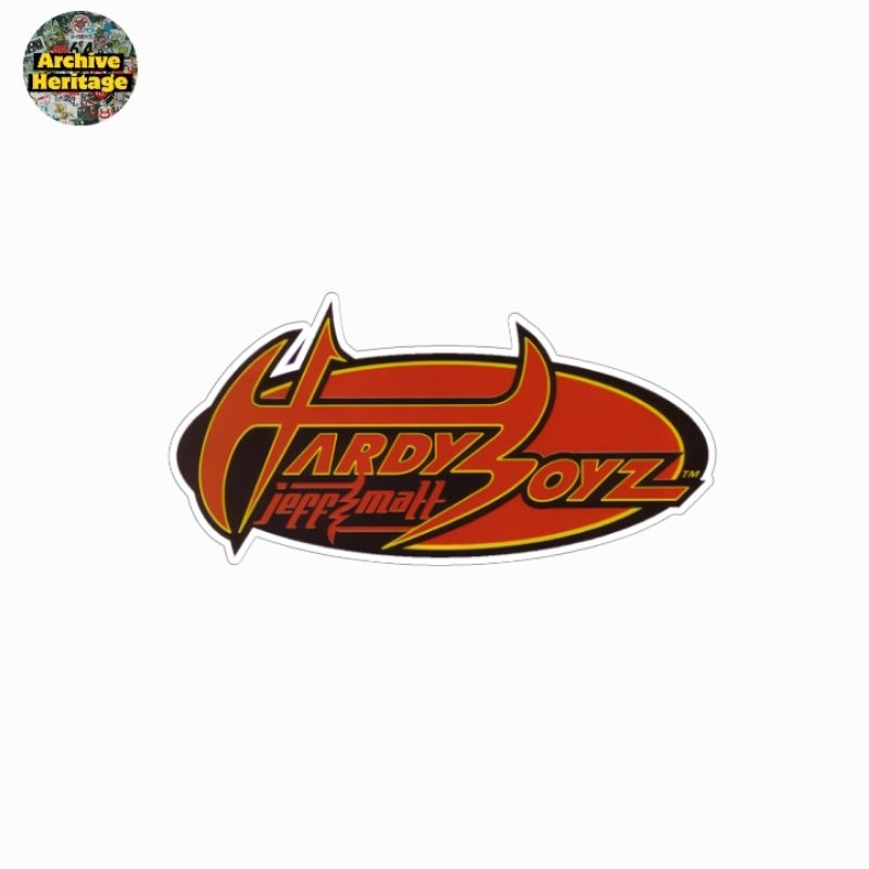 

sticker Hardy Boys jeff hardy matt hardy wwe smackdown superstar logo stiker