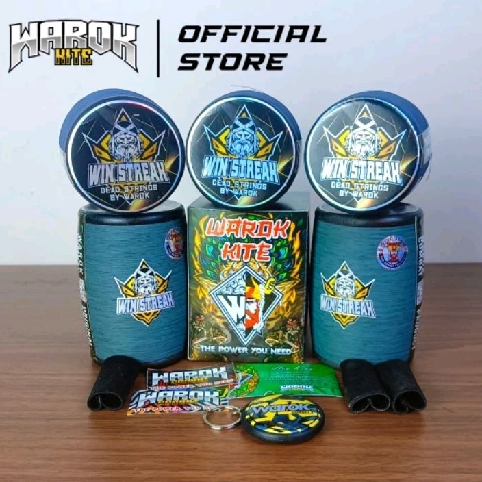 Gelasan Matot  WAROK WIN STREAK Spesial Tournament Bahan Abu Import Size 0,23 6000Yard Halus Berasa 