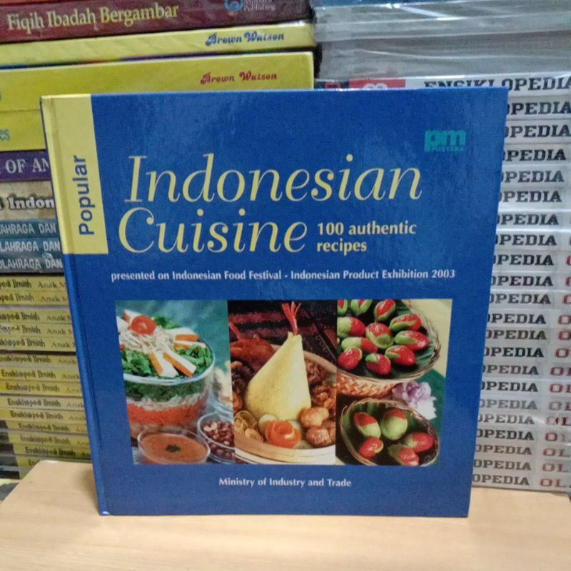 Buku Original POPULER INDONESIA CUISINE 100 Authentic Recipes Pustaka