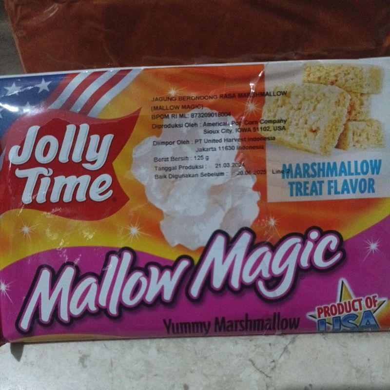 

TERMURAH POP CORN JOLLY TIME RASA MAGIC MALLOW