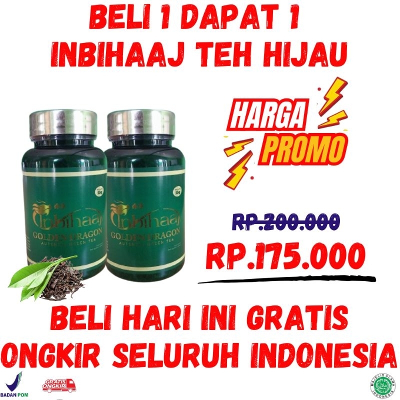 

TEH HIJAU INBIHAAJ GOLDEN DRAGON