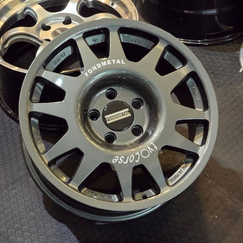 velg mobil racing R17 EVO CORSE RALLY LEBAR 8 ET 35 velg mobil ring 17 velg racing mobil import term