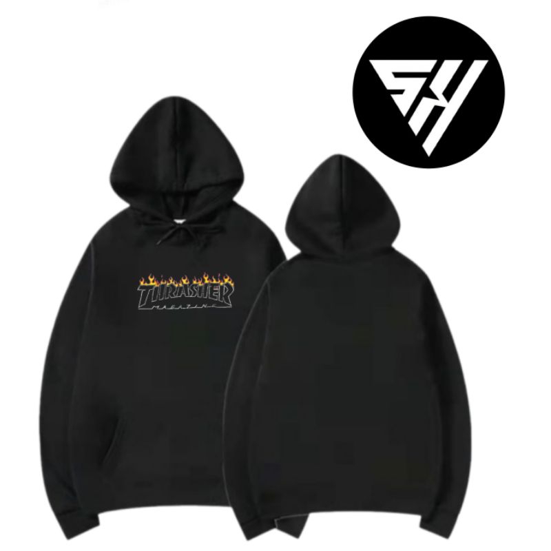 UNISEX HOODIE POLOS PREMIUM COTTON FLEECE ORIGINAL SKYLIGHT