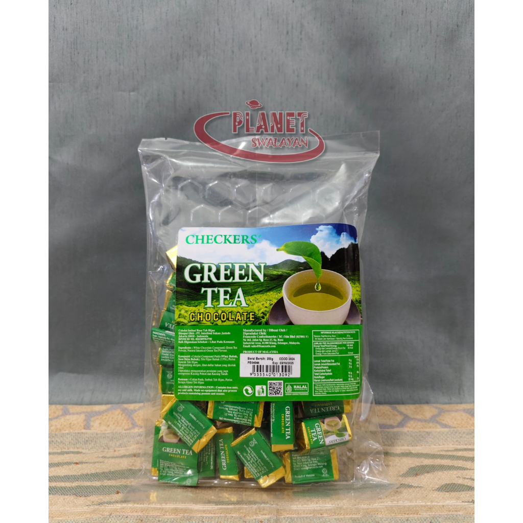 

CHECKERS GREEN TEA CHOCOLATE