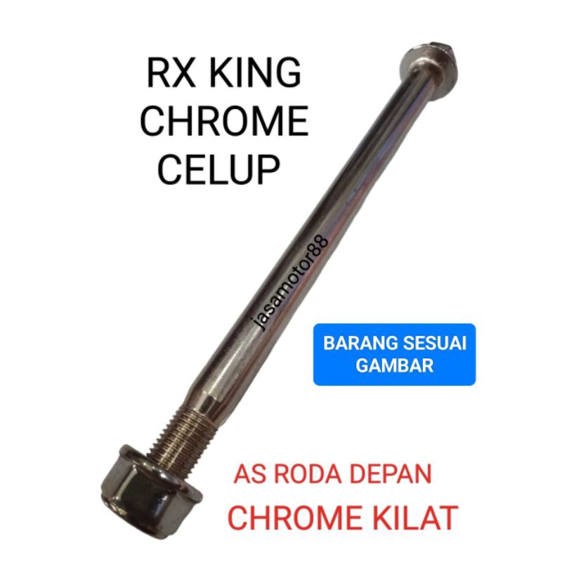 AS RODA DEPAN RX KING CHROME CELUP