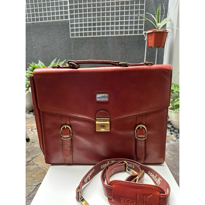Tas laptop kerja pria CONDOTTI (original)