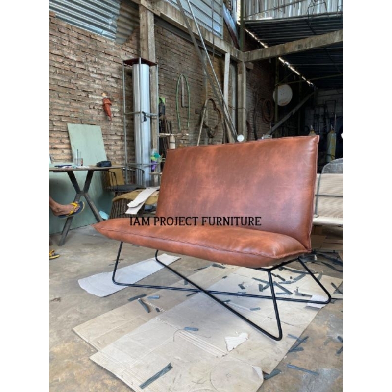 sofa kulit sintetis industrial