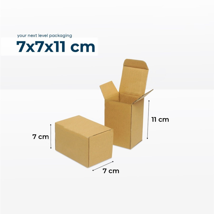 

20 Pcs Box Packing Sparepart 7x7x11 Cm Motor Dus Kemasan Aksesories Kotak Kado Ulang Tahun Mini