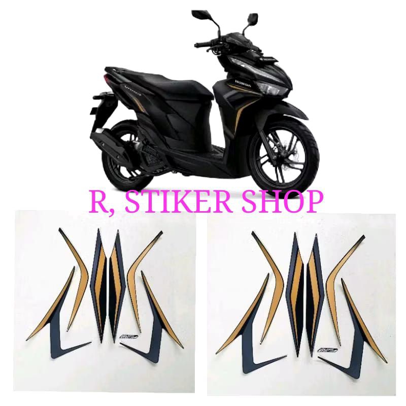 STIKER STRIPING LIS BODY MOTOR VARIO ISS 125,2022, ORIGINAL