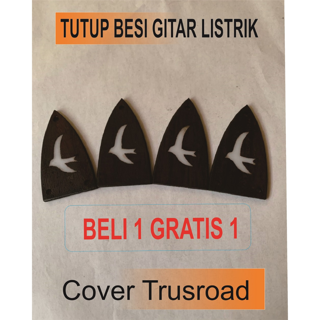 Tutup Besi Cover Trusroad-Cover Trusroad PRS Inlay,tutup besi kayu motif