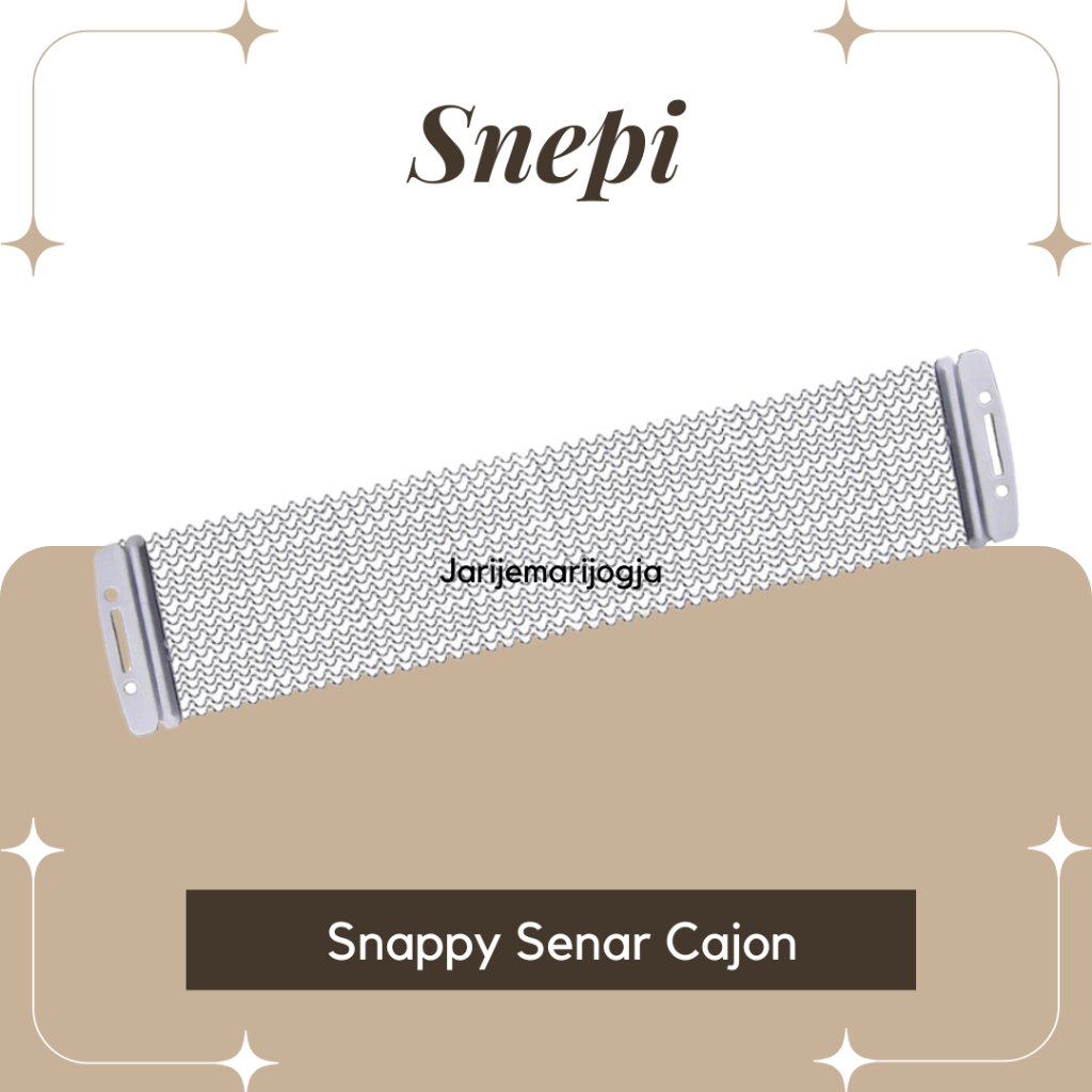 Snepi Snappy Senar Cajon Akustik Senar Drum Ukuran 10" 14" Inch
