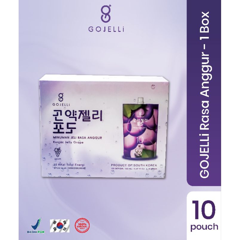 

GOJELLI - Konjac Jelli Anggur Ready to drink