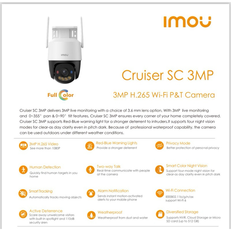IMOU Cruiser SC 3MP