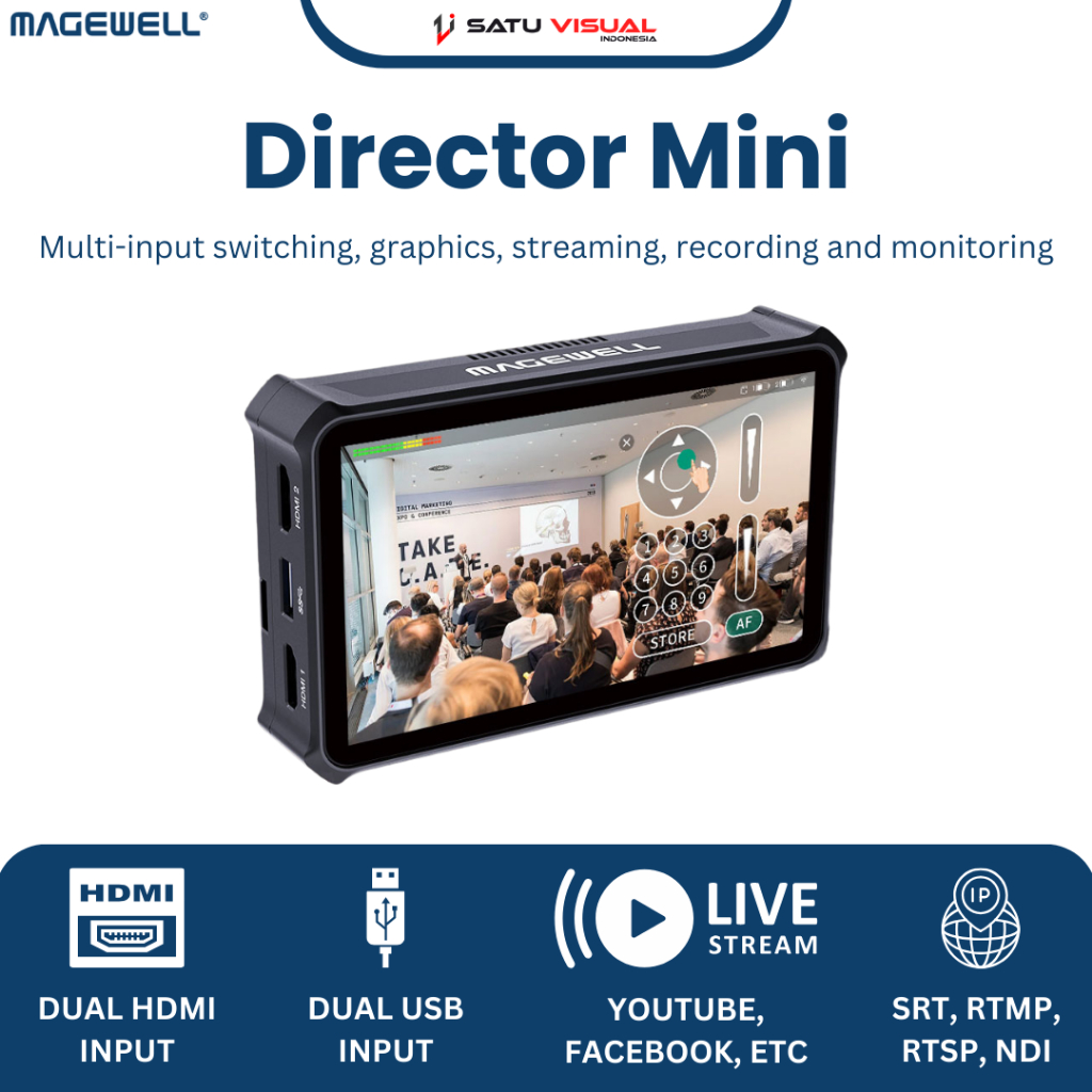 Magewell Director Mini - Portable All In One Live Streaming