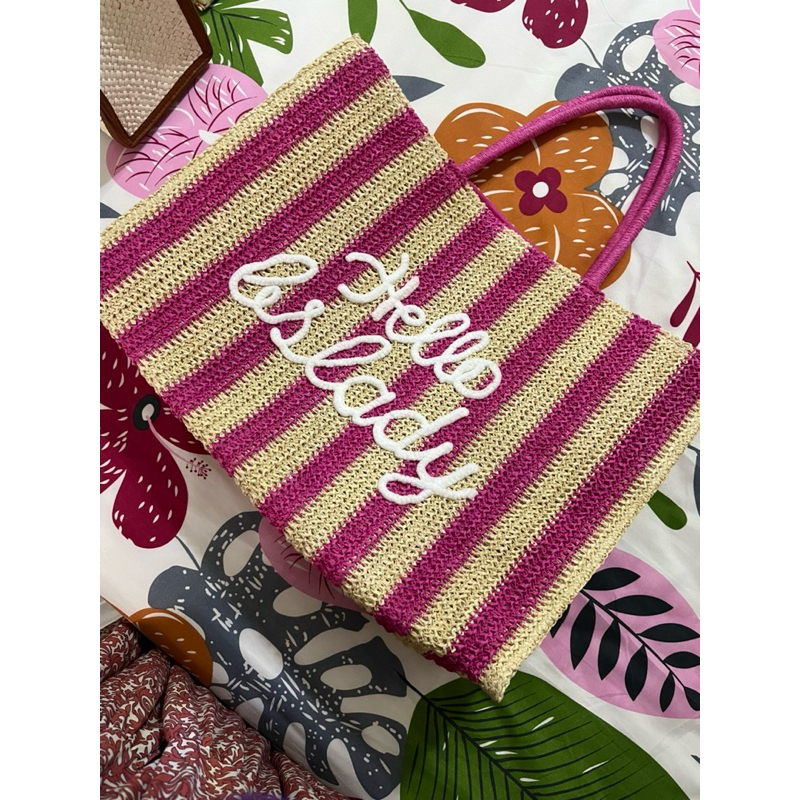 BUTTONSCARVES BEACH BAG // TOTE BAG