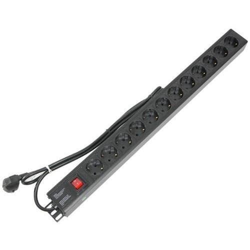 Berkualitas Indorack PDU12G PDU 12 Outlet (Germany / Europe / Multi) - PDU12G / E / M