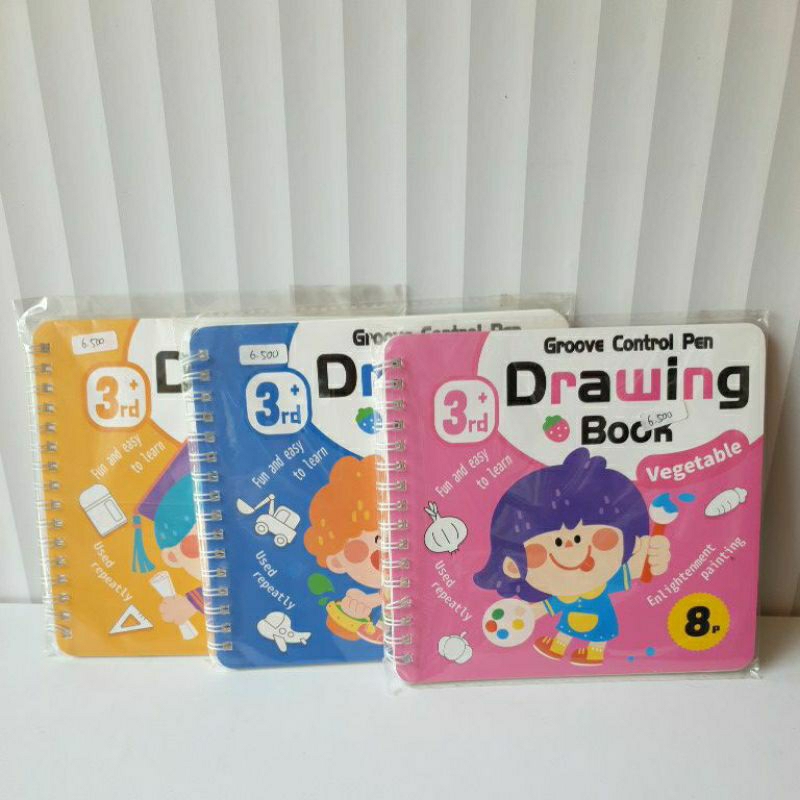 

(bukan grosir) [Aesthetic by fss.id] buku menggambar edukasi anak