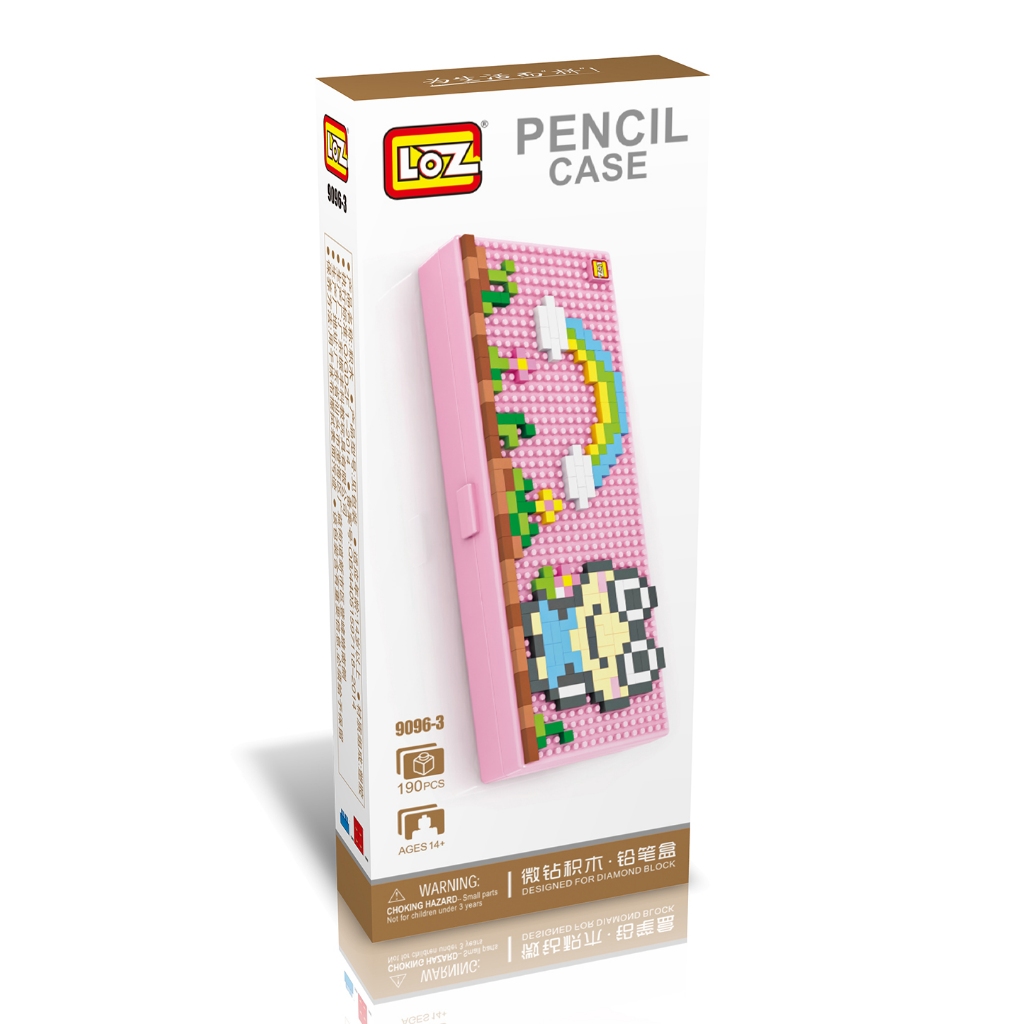 

LOZ 9096 Pencil Case Brick Blocks DIY Kotak Pensil
