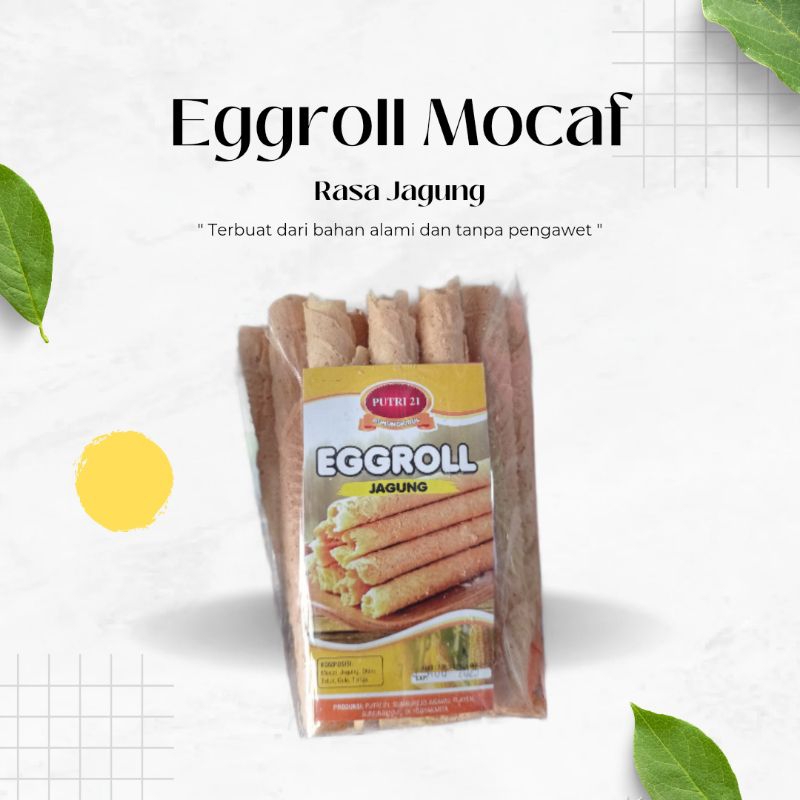 

Eggroll Mocaf Jagung Tanpa Pengawet