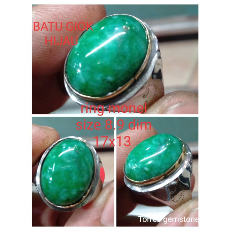 CINCIN BATU GIOK NATURAL CINA