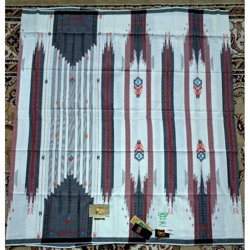 Sarung BHS Signature SGC Gold PUTIH Lawas, Bahan Sutra