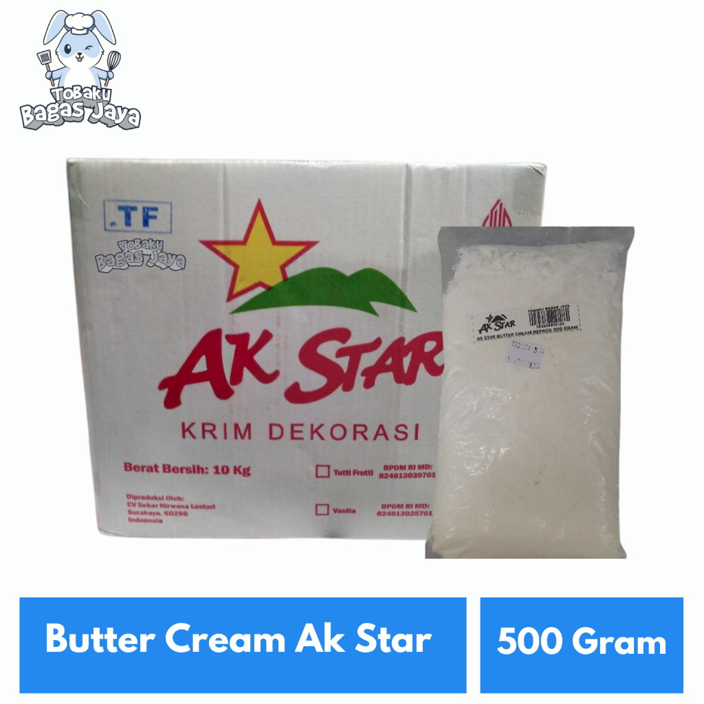 

Butter Cream Ak Star 500 Gram