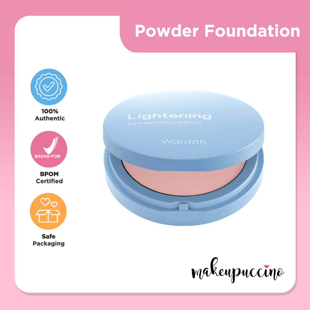 Wardah Lightening Powder Foundation Extra Cover