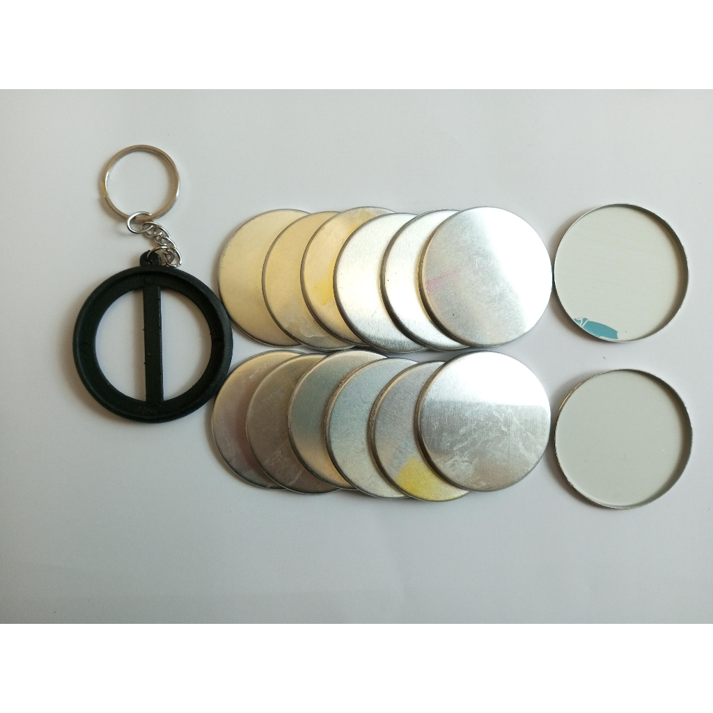 Alumunium koran 45 mm untuk bahan pin/gantungan kunci pin