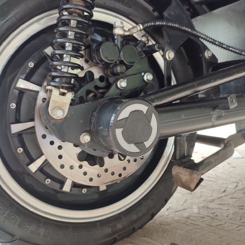 Tutup As roda dual tone motor Polytron Fox R & Fox S (satu set)