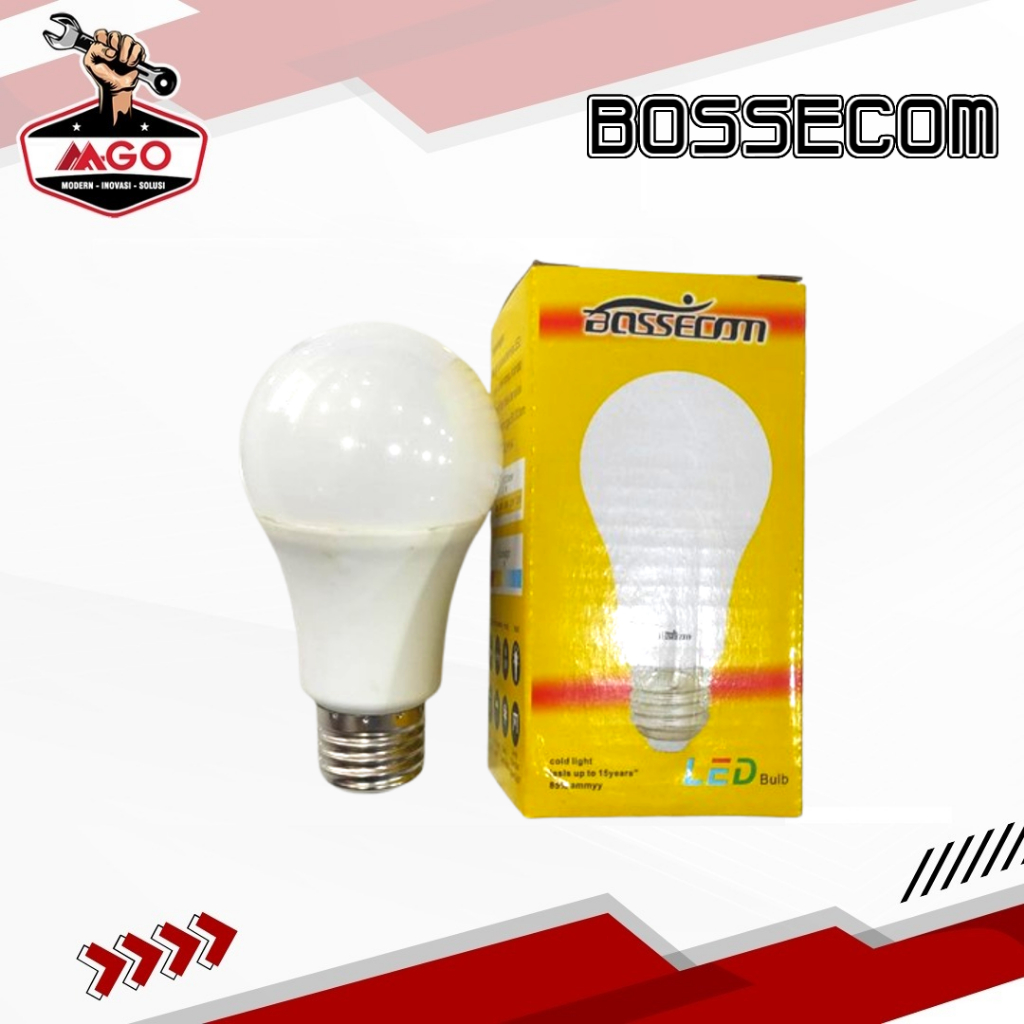 Lampu Bohlam LED Sensor BOSSECOM 10W