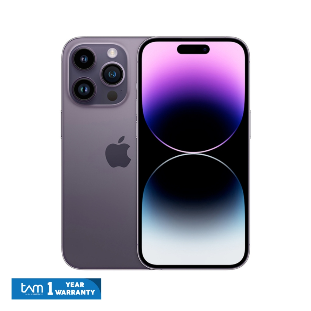 Apple Iphone 14 Pro Max 256 GB  Deep Purple -Garansi Resmi