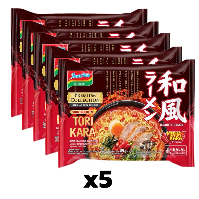 

indomie tori kara 5pcs