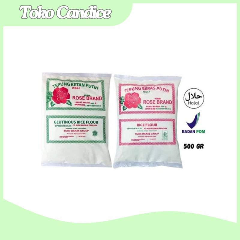 

Tepung Rose Brand 500 Gr All Varian (Tepung Ketan/Tepung Beras) 1 pcs
