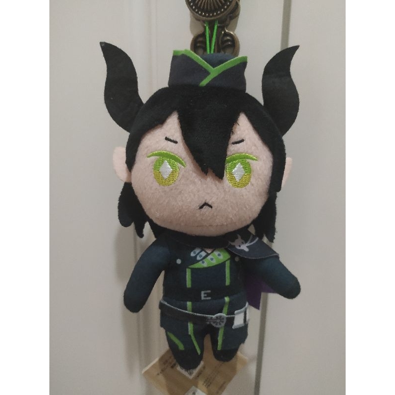 TWISTED-WONDERLAND Riddle Rosehearts | Nui Malleus Draconia mascot plush doll strap Japan Disney Fun