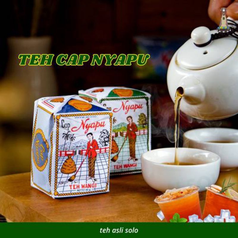 

teh nyapu satu slop isi 10picis @40gram