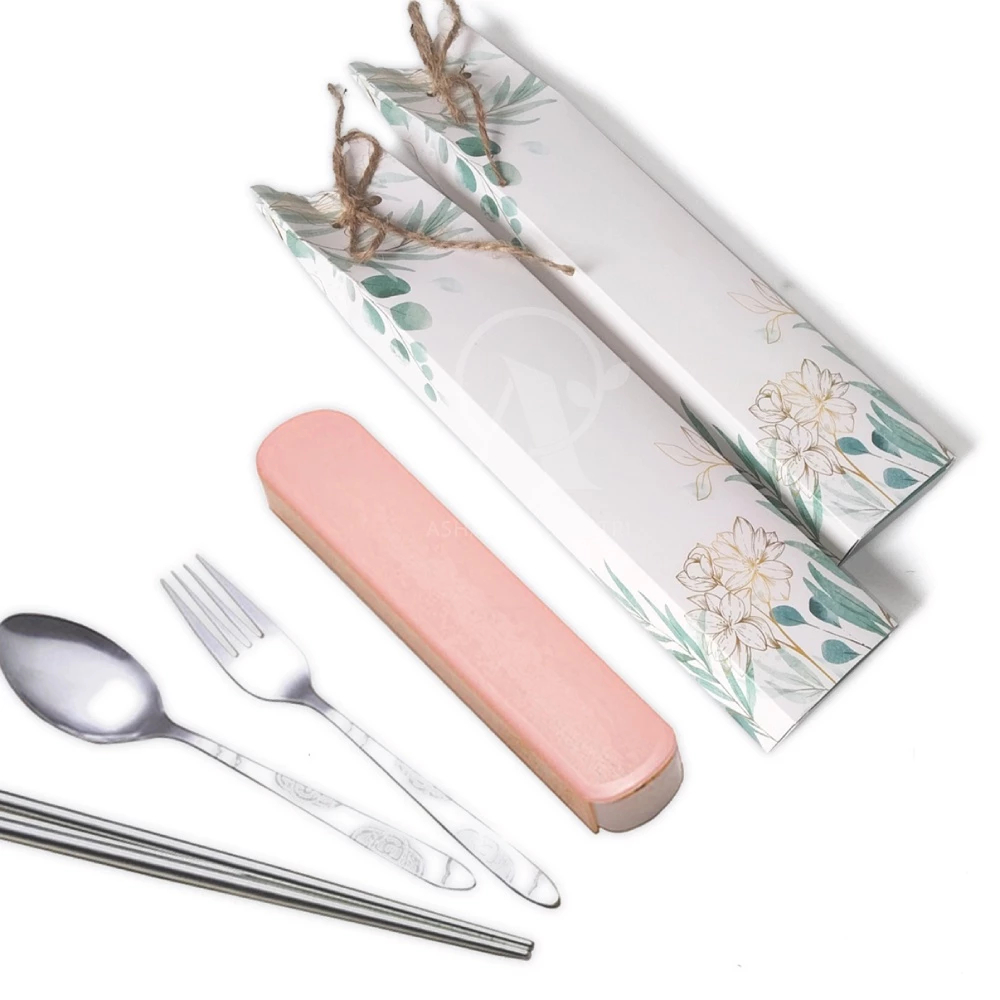 (10pcs) box souvenir sendok garpu wedding teal box souvenir cutlery set pembungkus kado