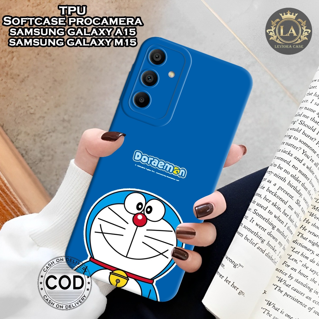 Case Samsung A15 / M15 2024 Terbaru - Fashion Case Doraemon - Softcase Samsung A15 / M15 - Case Pro 