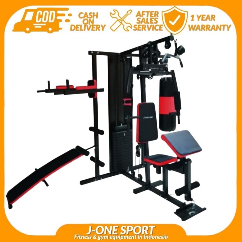 Fitclas-Home gym 3 sisi alat angkat Beban(Original) Alat fitnes dirumah | gym home | alat fitness ho