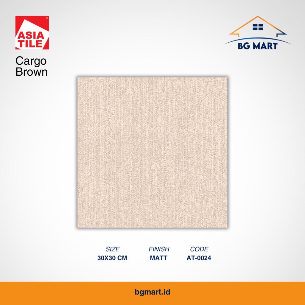 ASIA Keramik Lantai 30x30 cm Cargo Brown