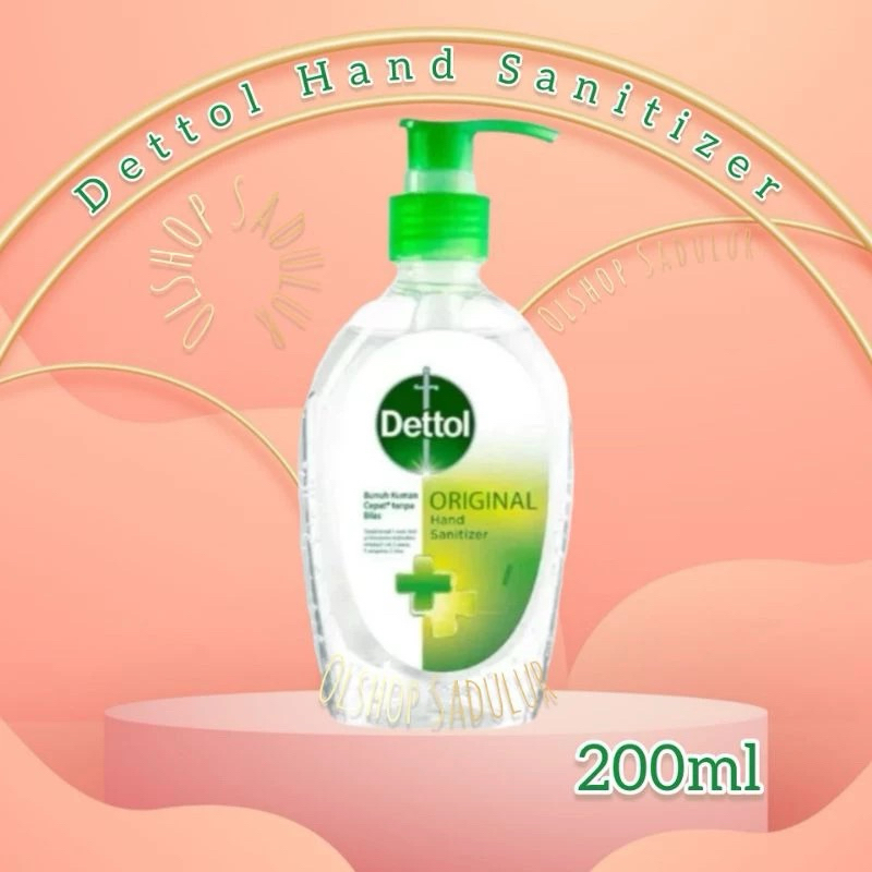 Dettol Hand Sanitizer Pump 200ml