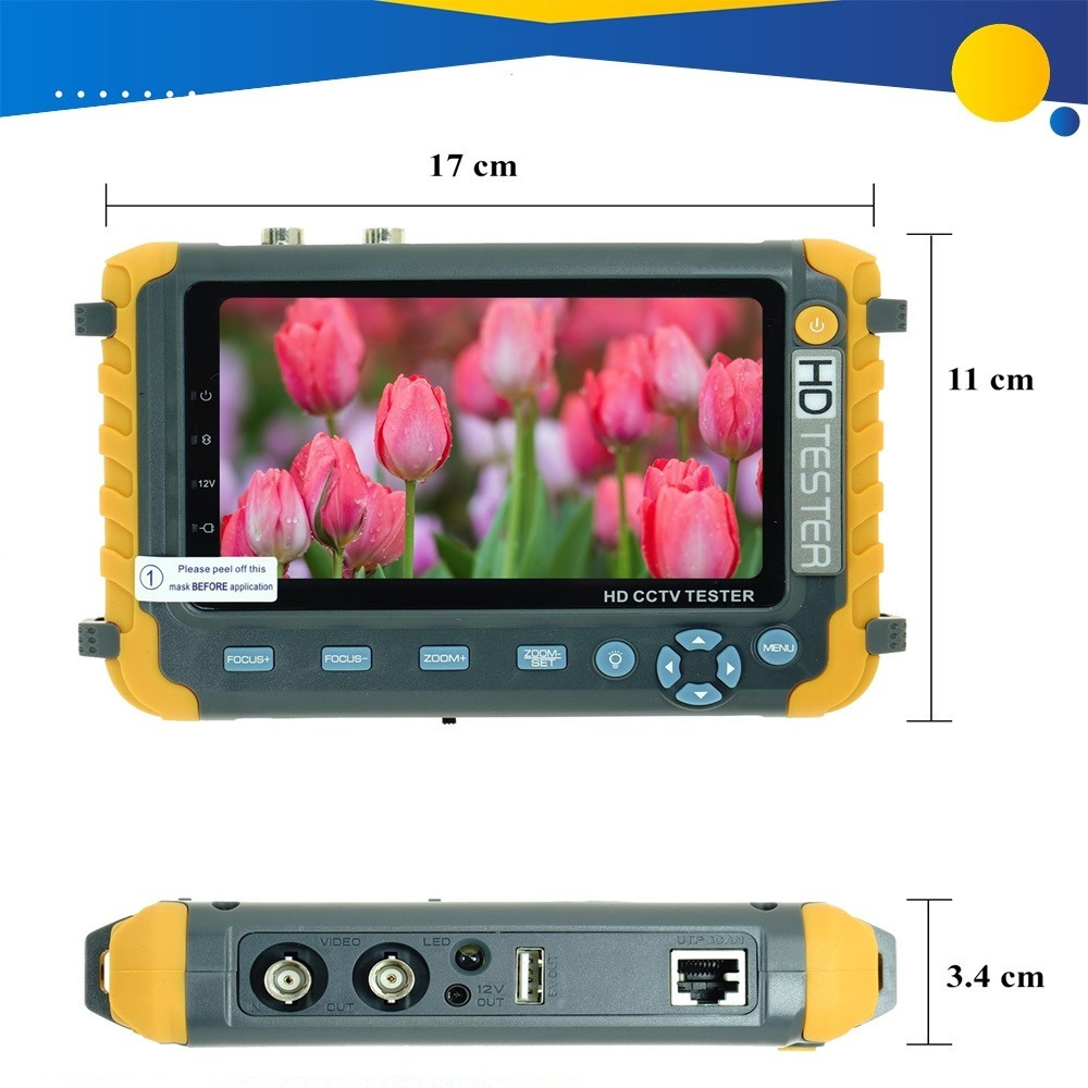 CCTV Analog Tester 4in1 HDMI VGA Input