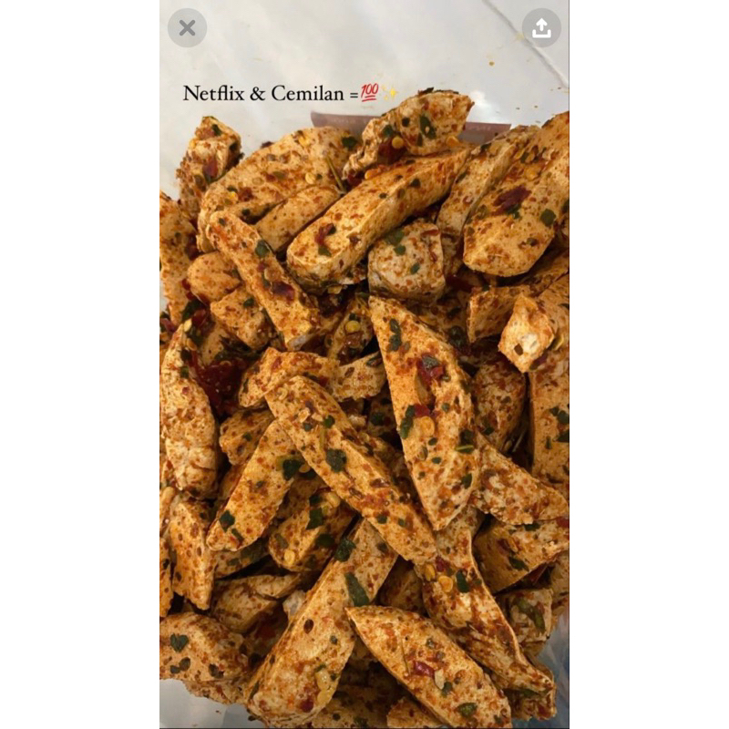 

Promo Basreng Pedas Daun Jeruk 1/4KG // Aneka Camilan Pedas Daun Jeruk 250 gram