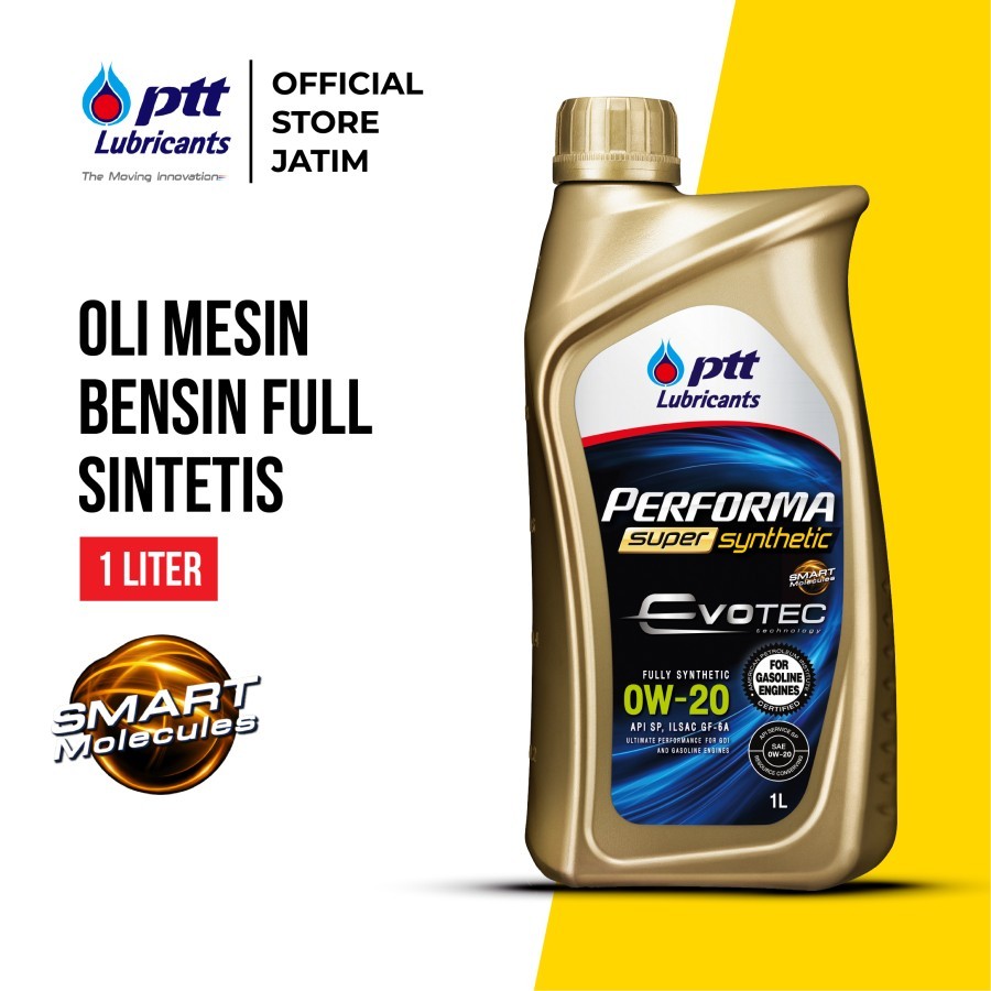 PTT Lubricants Oli Mobil Performa Super Syntethic SAE 0W-20 API SP [1L]