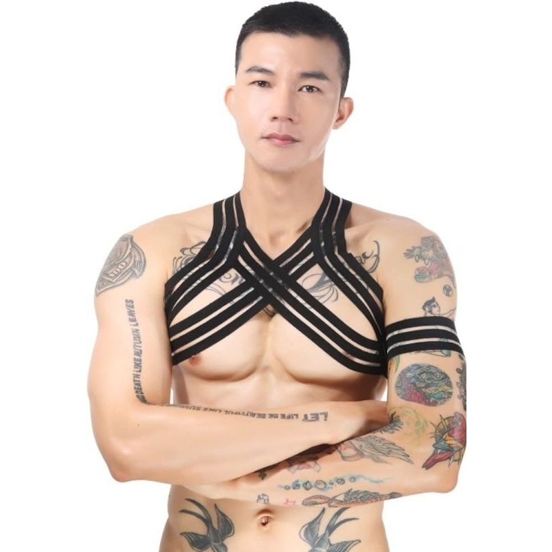 Harness Dada Pria Small belt