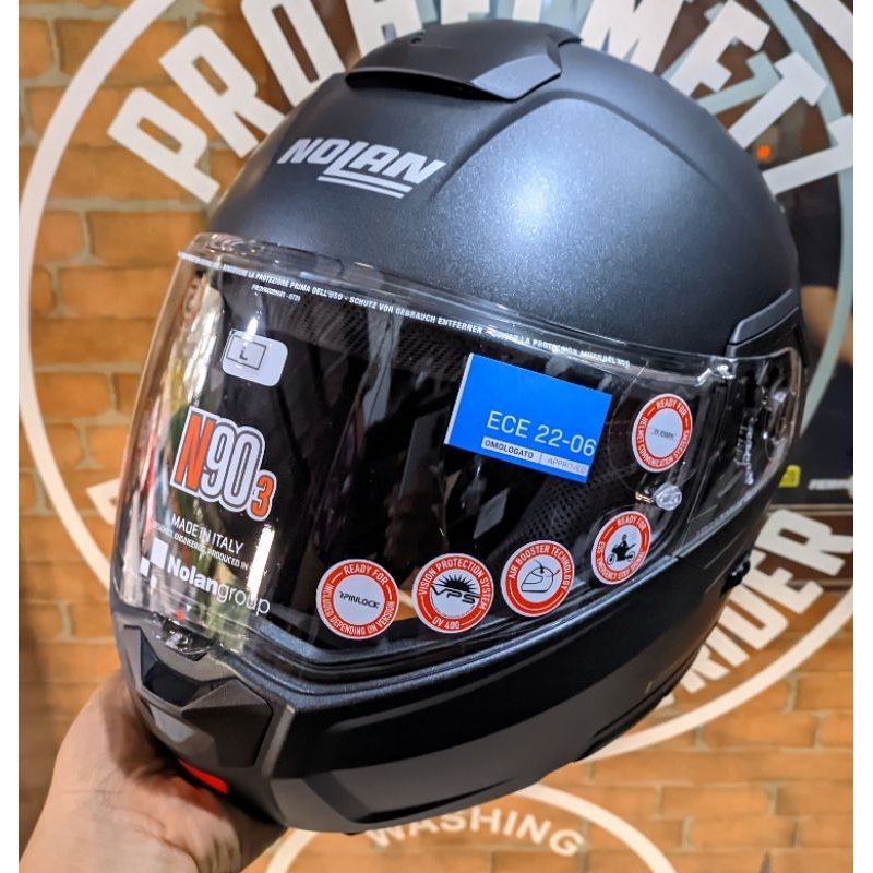 helm Nolan n903 black graphite size L