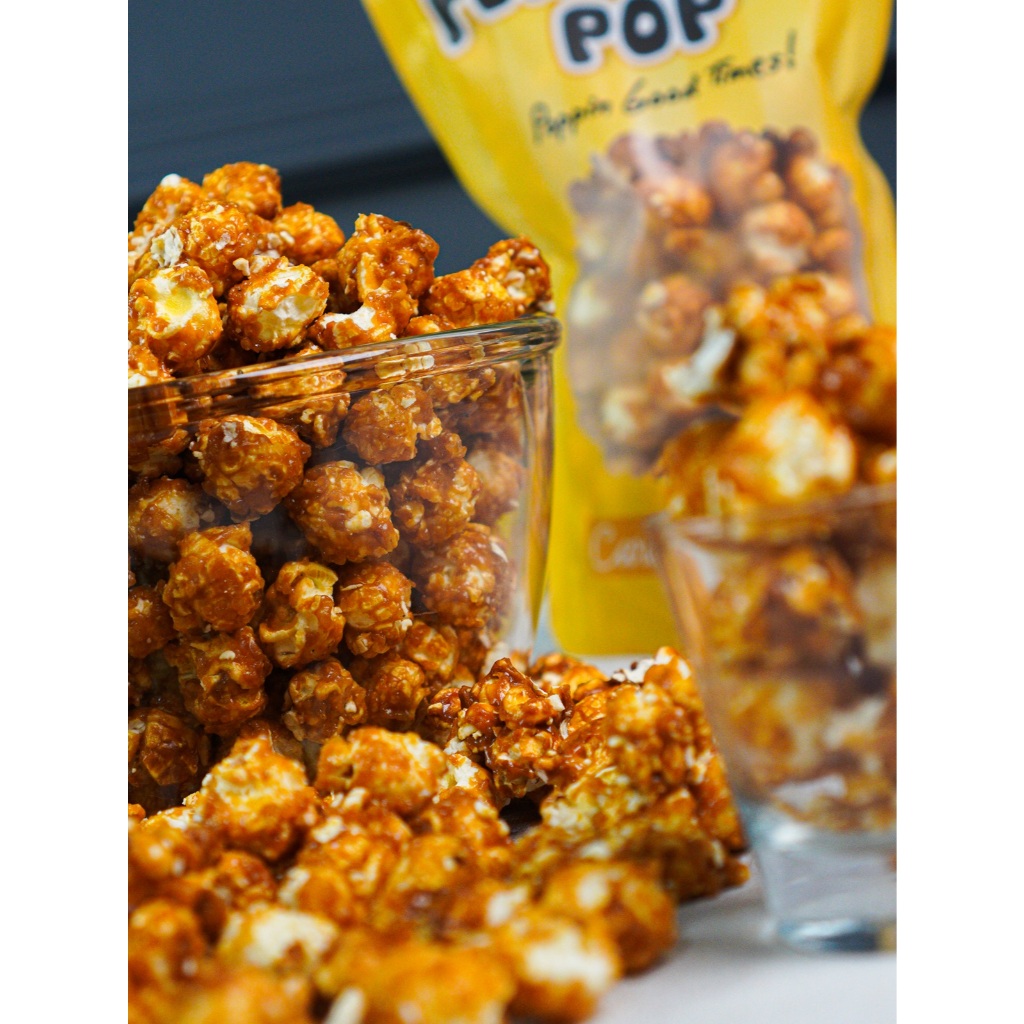 

HNJR MUNCHIES FUNTASTIC POP Popcorn Caramel Large Camilan Snack Jagung