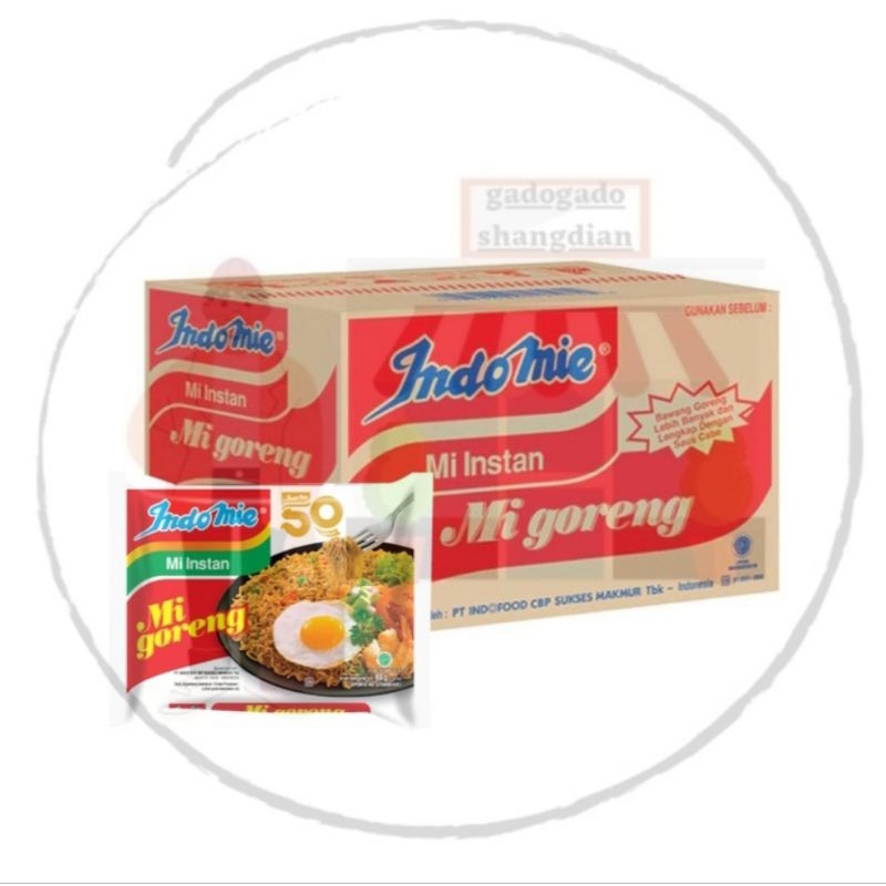 

[Kalimantan] INDOMIE Mie Instan Goreng 40 x 80g - Karton