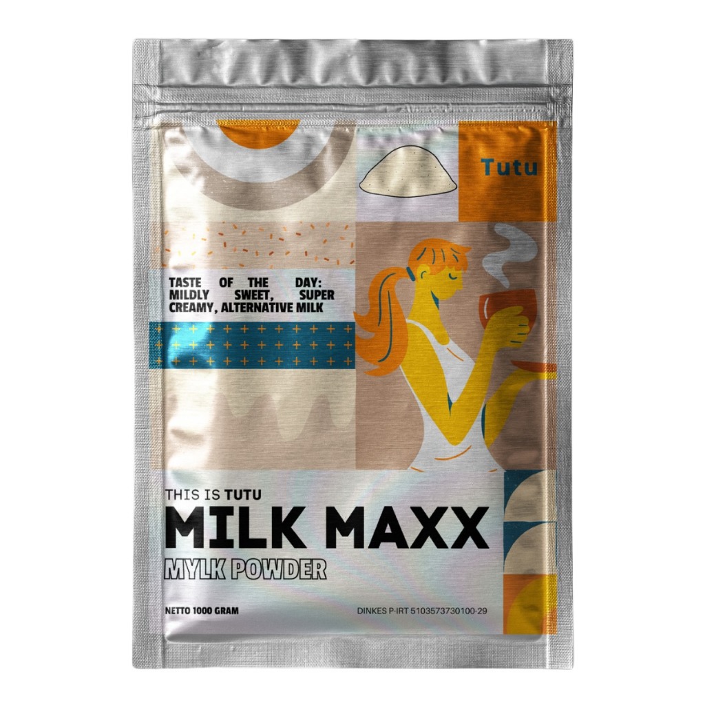 

Tutu Milk Maxx Powder / Powder Non Dairy Pengganti Susu Hewani